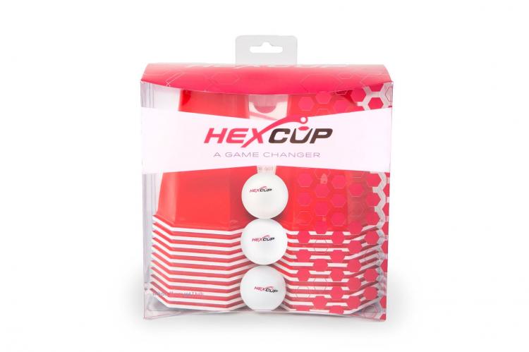 Hexcups - Hexagon Shaped Beer Pong Cups