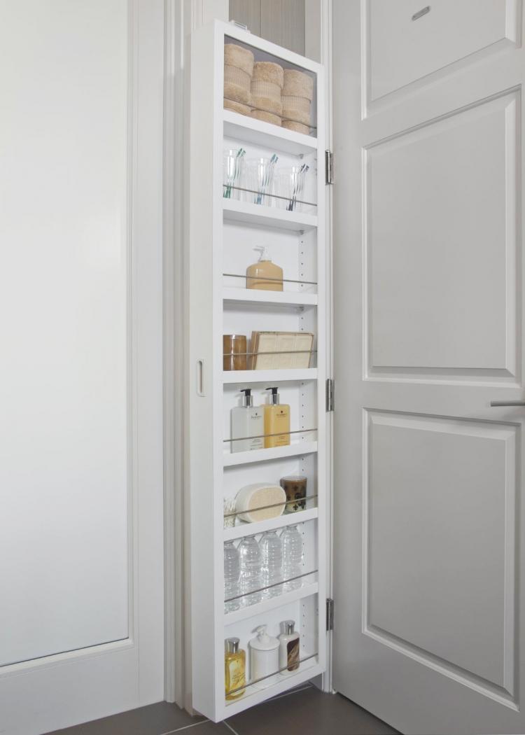 Cabidor A Hidden Cabinet System That Installs Onto Any Door