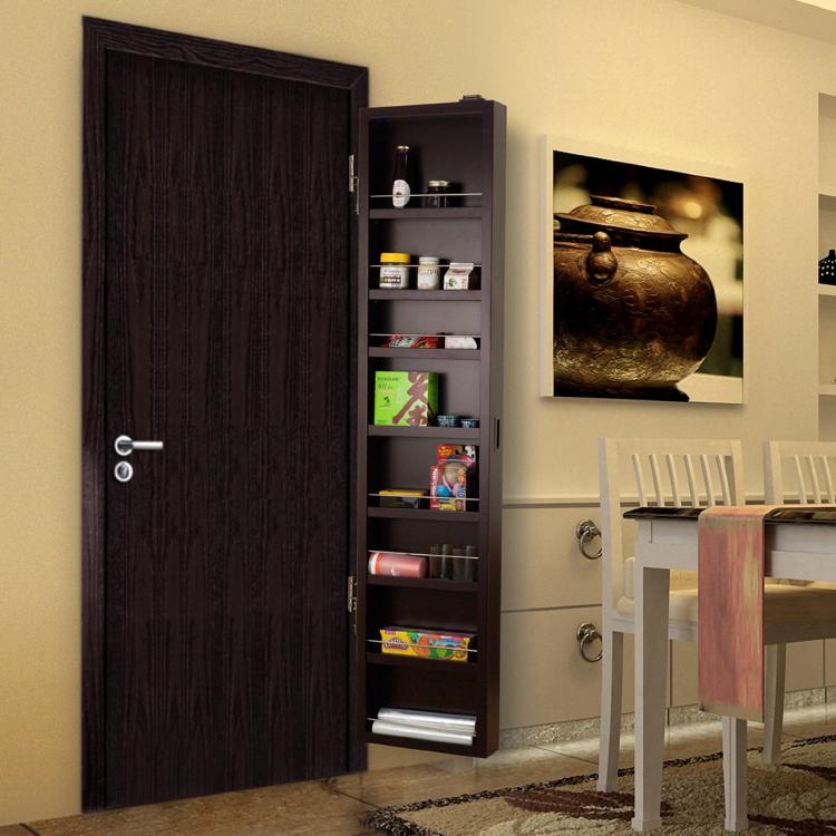 Cabidor A Hidden Cabinet System That Installs Onto Any Door