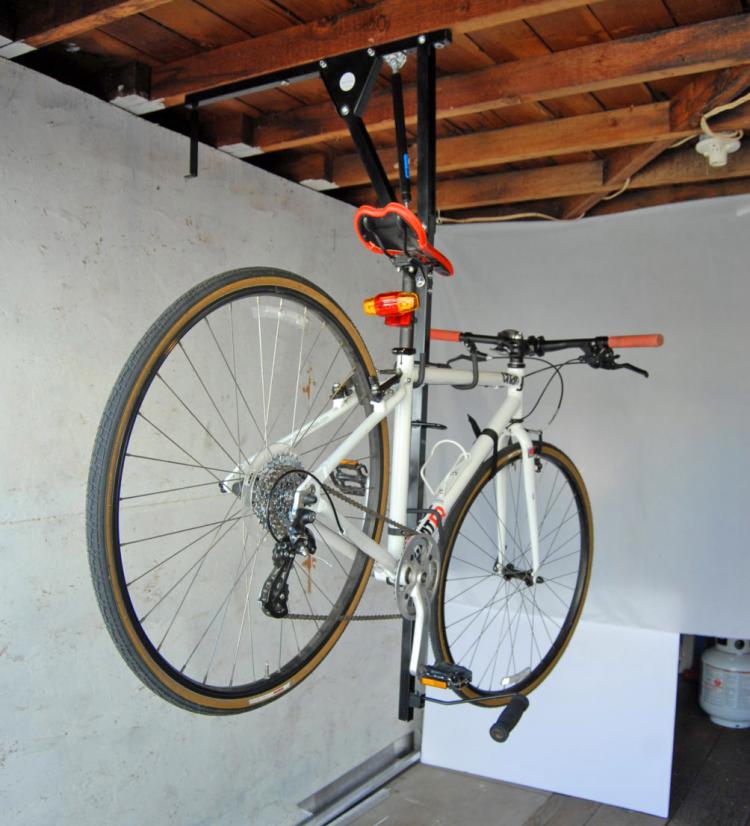 Hide A Ride Lets You Store Your Bicycle On Your Ceiling