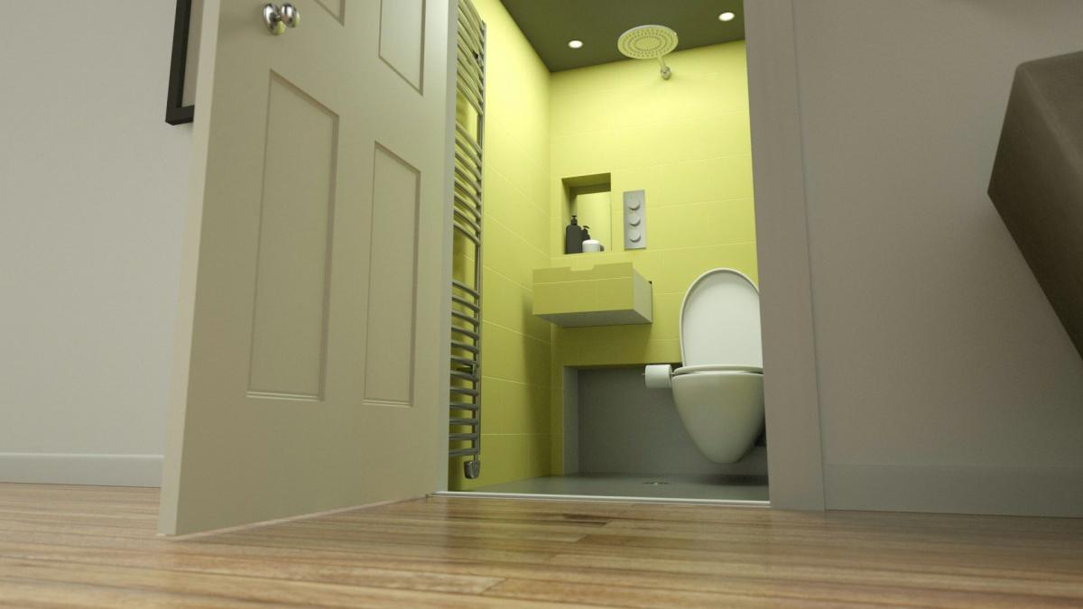Hidealoo Pull-out Hidden Toilet For Tiny Homes - Retractable toilet into cabinet
