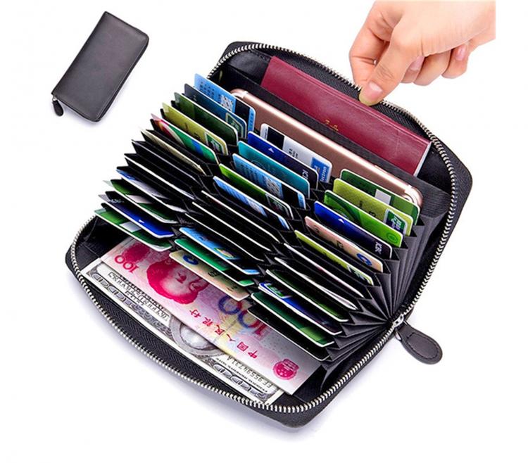 High-Capacity 36 Card Slot Wallet