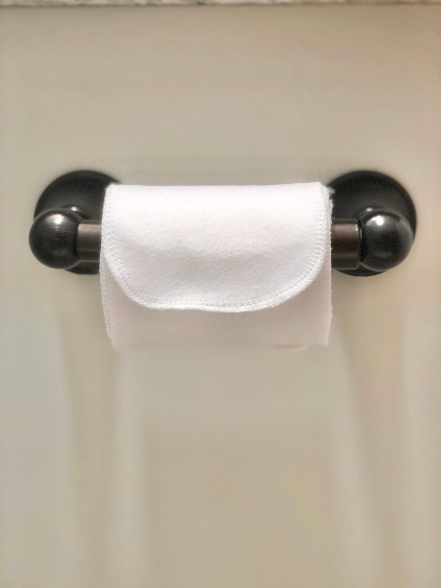 Reusable Toilet Paper With Snaps