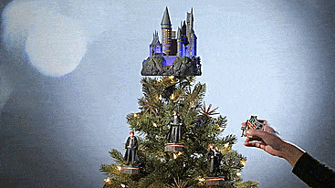 Hogwarts Castle Harry Potter Christmas Tree Topper