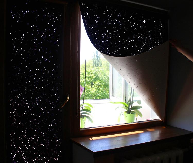 Hole Role: Blackout Curtains With Holes To Create Incredible Designs - Coolest curtains - City landscape curtains