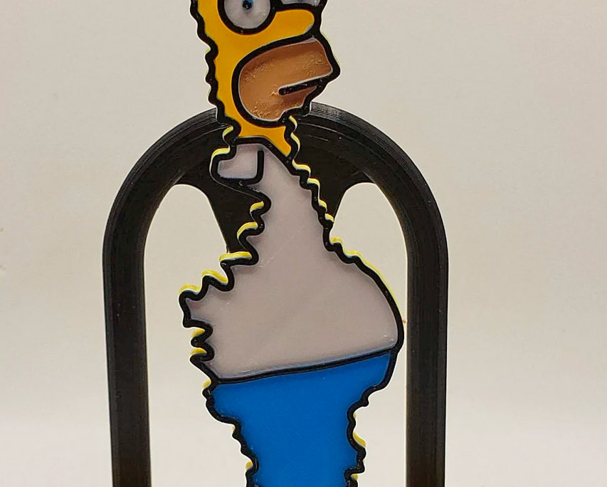Homer In Bushes Meme Sponge Holder