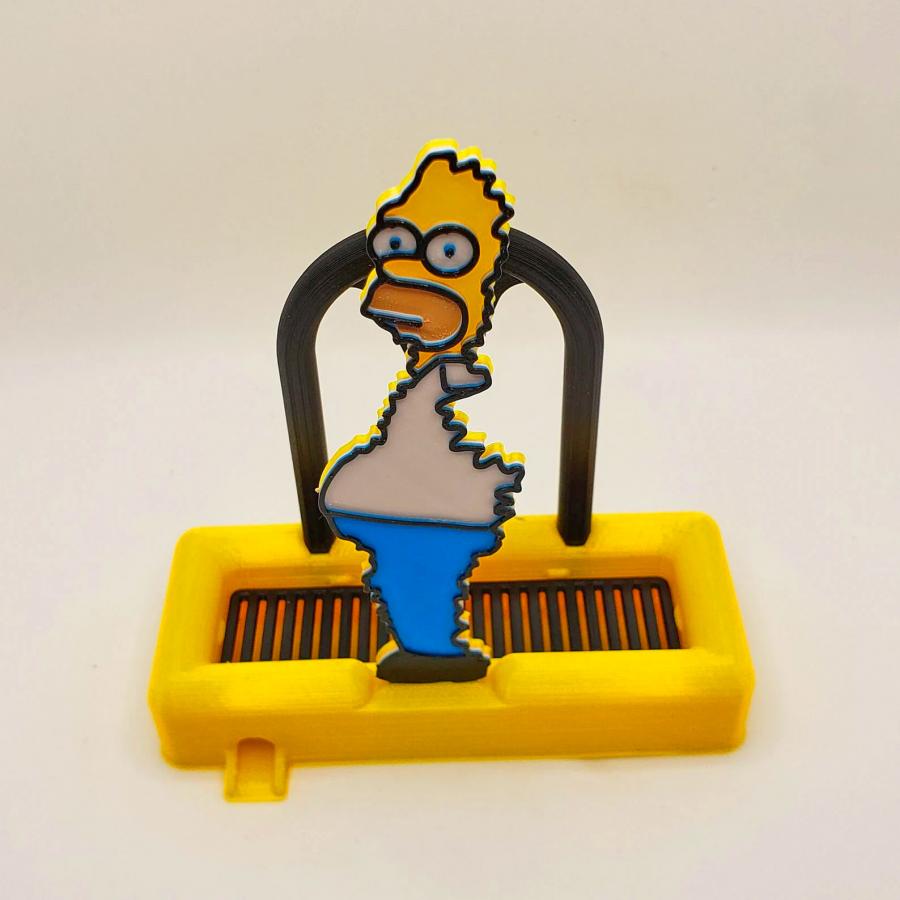 Homer In Bushes Meme Sponge Holder