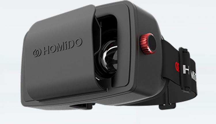 Homido VR Headset - Uses Smart Phone As Screen