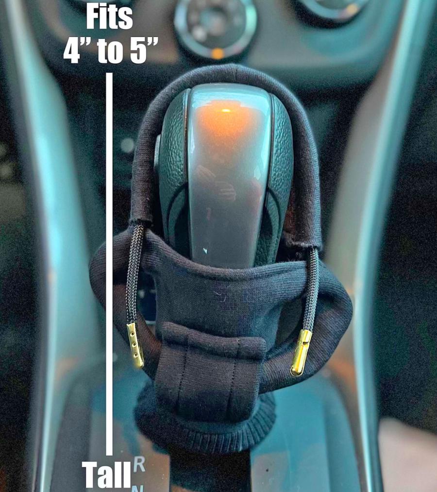 This Gear Shift Knob Hoodie Sweatshirt For Your Car Keeps Your Shifter Nice  and Toasty Through The Winter