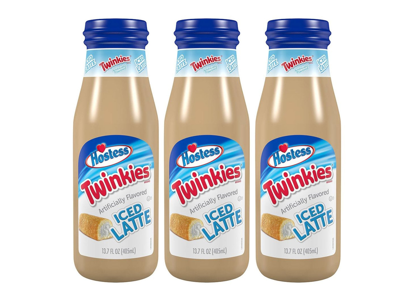 Hostess Twinkie Flavored Iced Latte Bottles - Dessert latte tastes like twinkies