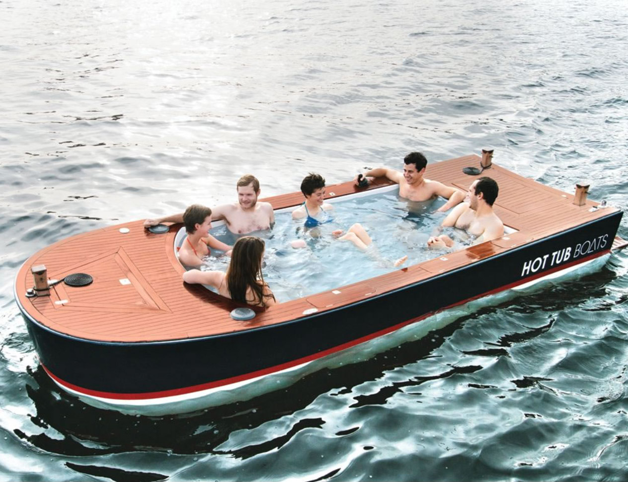 Hot Tub Boat