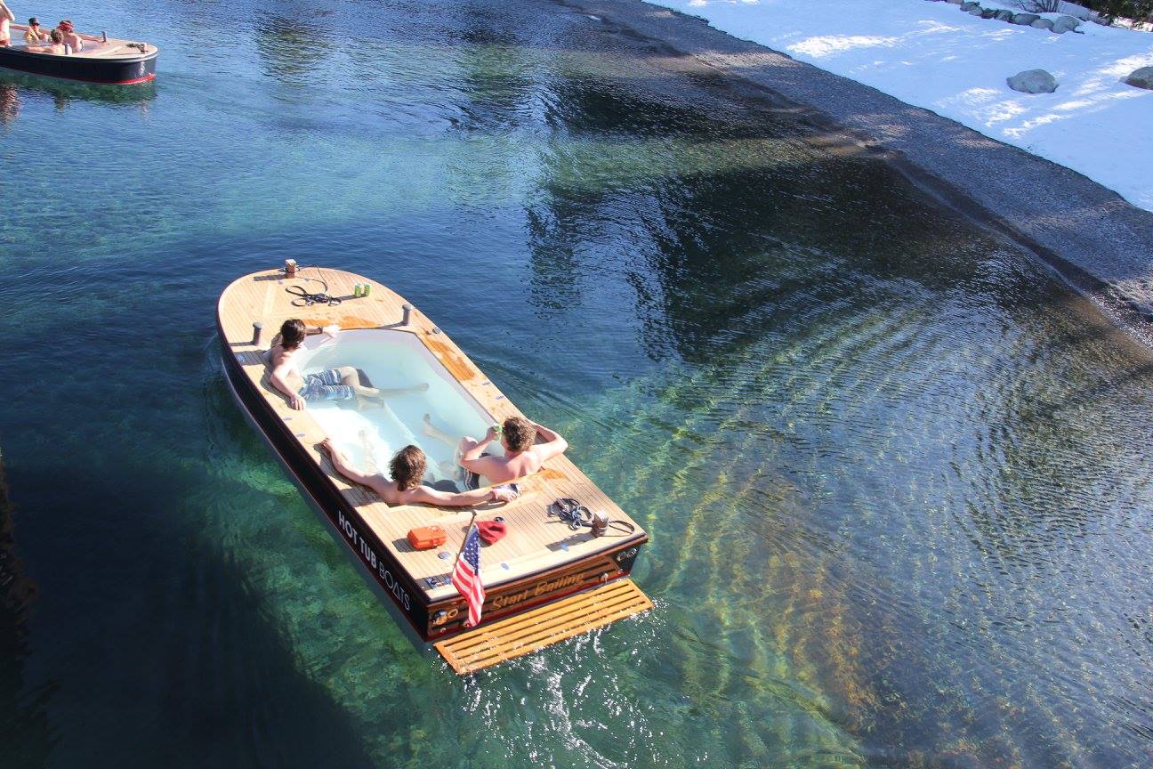 These Hot Tub Boats Let You Cruise On The Water While Staying Toasty Warm