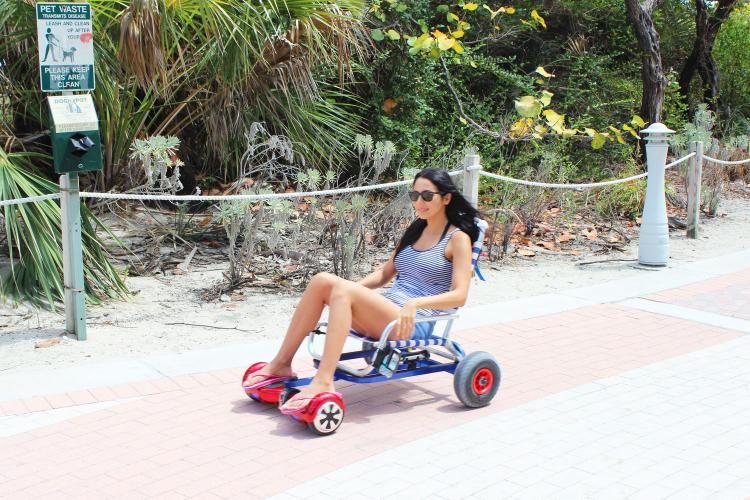 Hoverseat Lets You Attach a Chair To Your Hoverboard