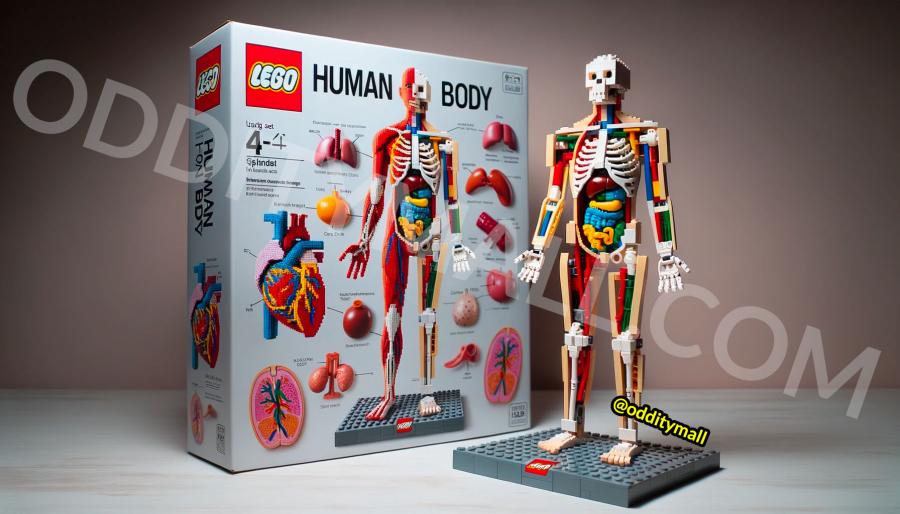 Lego anatomy figure sale