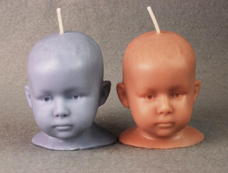 Baby Head Candle