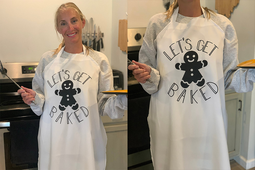 Lets Get Baked Funny Baking Apron - Hilarious Apron For Mom