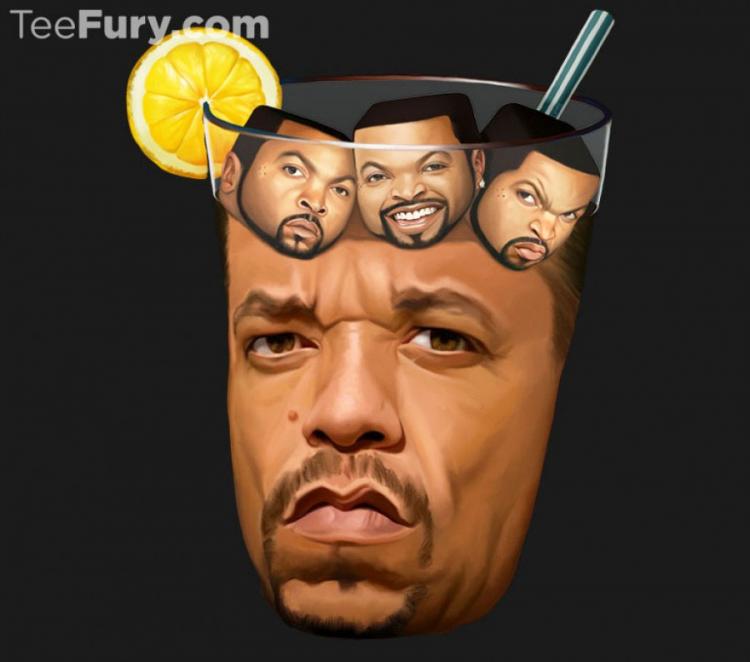 Ice Tea With Ice Cubes T-Shirt