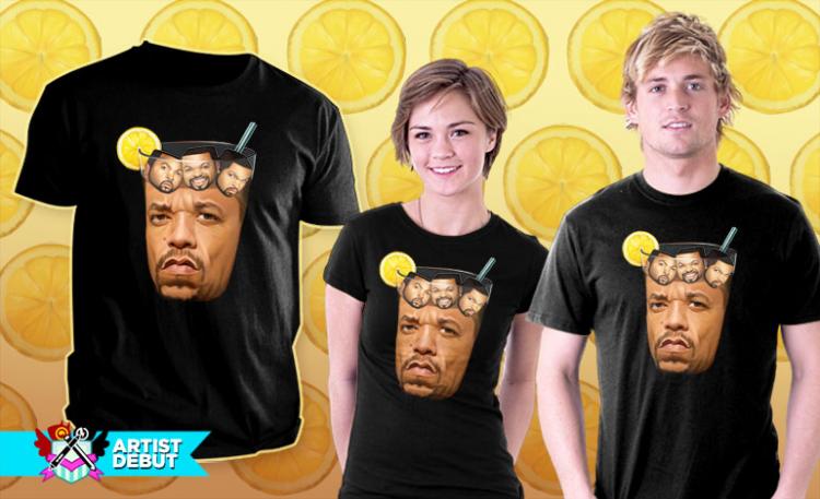 Ice Tea With Ice Cubes T-Shirt