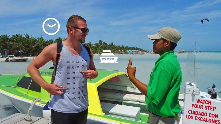 IconSpeak Travel Shirt Uses Icons To Communicate In Foreign Languages