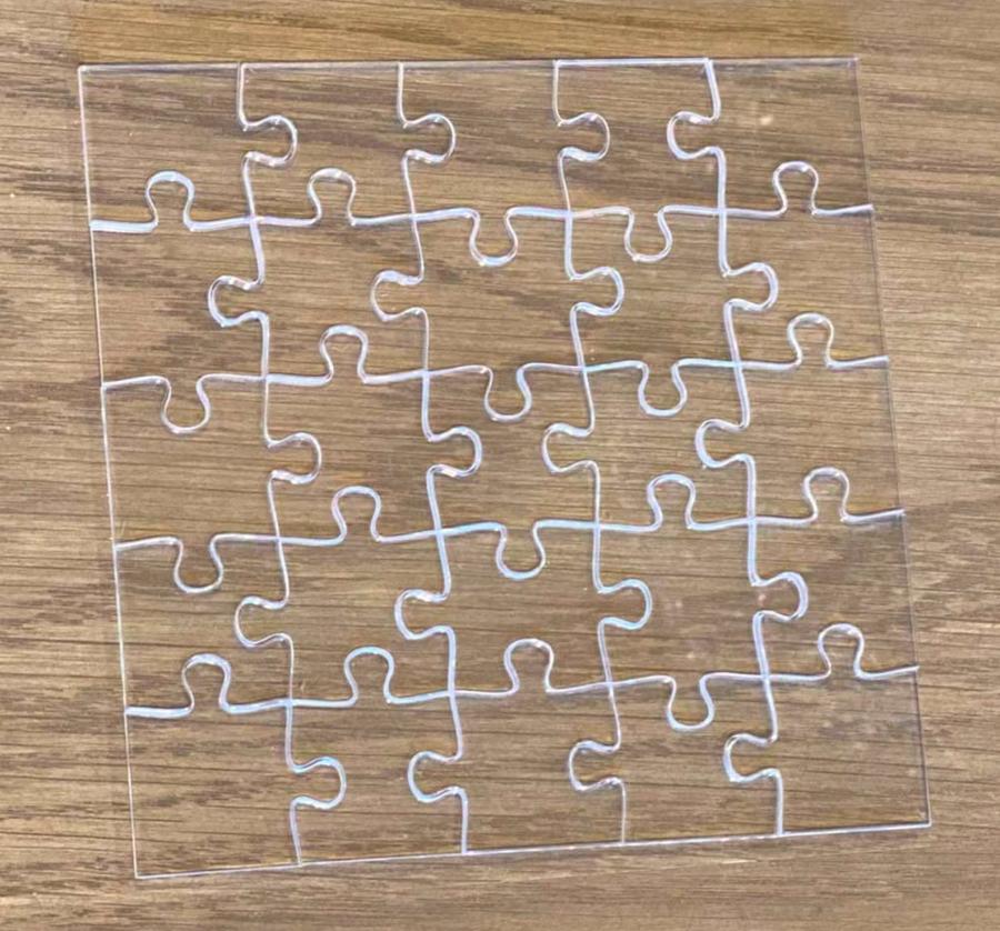 Transparent impossible puzzle