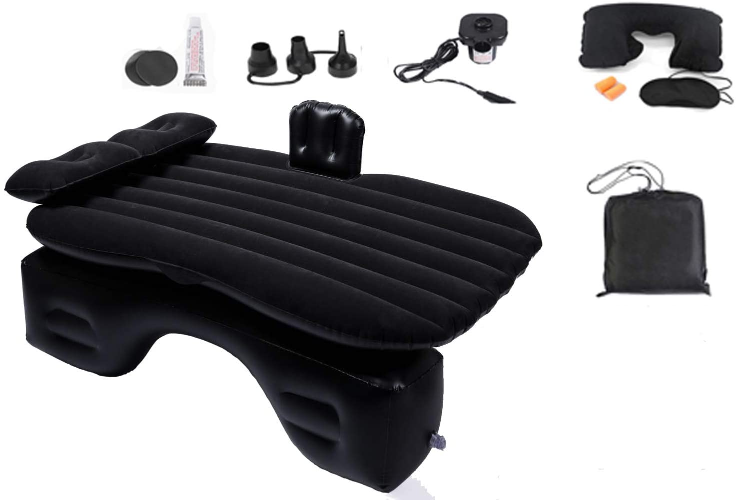 This Inflatable Backseat Car Bed Lets You Sleep Comfortably In Your Car