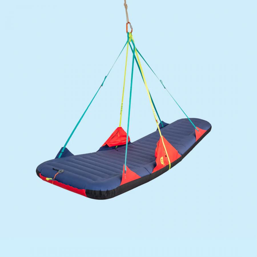 Inflatable Climbing Ledge Pod and tent Lets You Sleep On Side Of Cliff