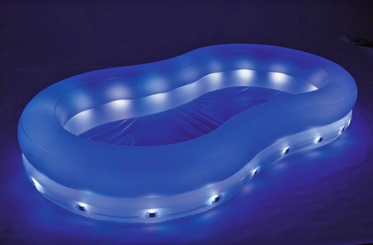H2OGO! ColorWave Illuminated Color Changing Inflatable Pool
