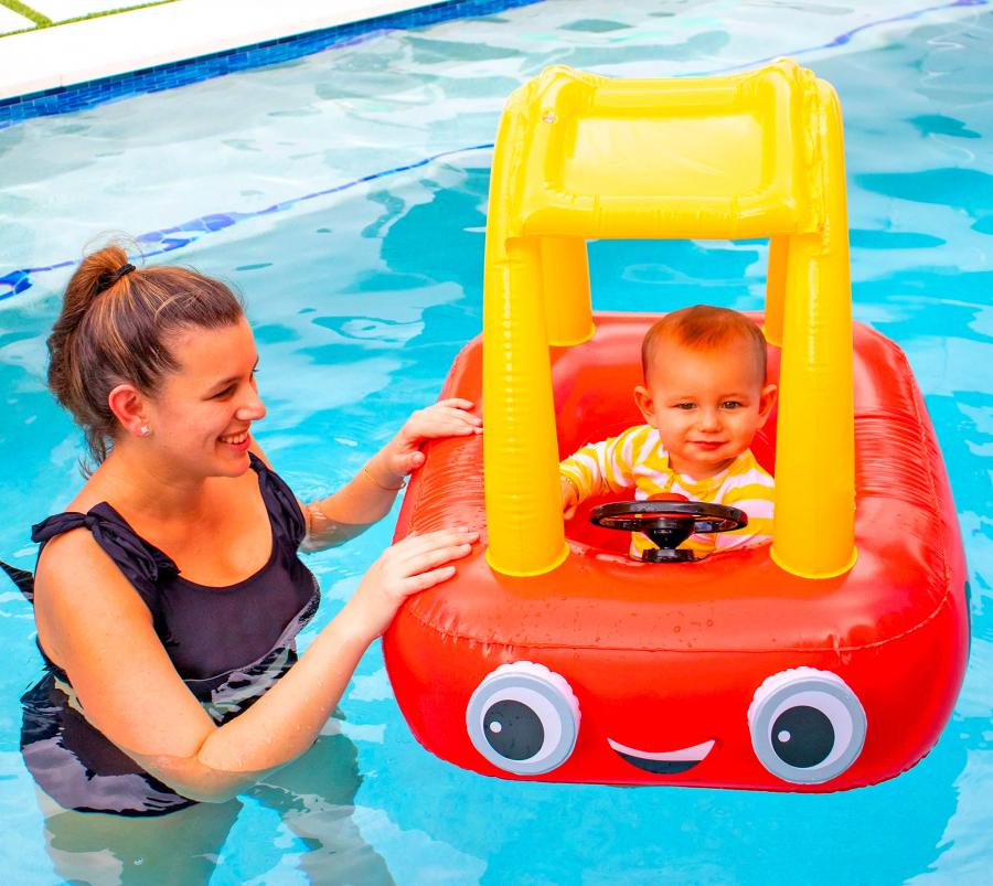 Inflatable Cozy Coupe Car Baby Float