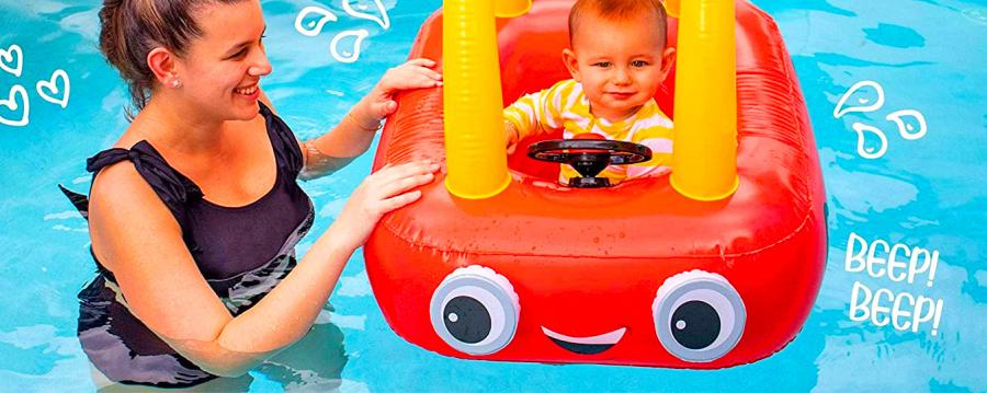 Inflatable Cozy Coupe Car Baby Float Inflatable Cozy Coupe Car Baby Float
