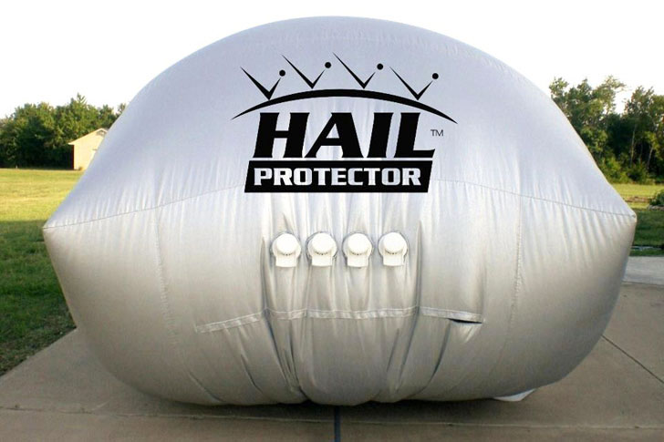 Hail car deals cover inflatable