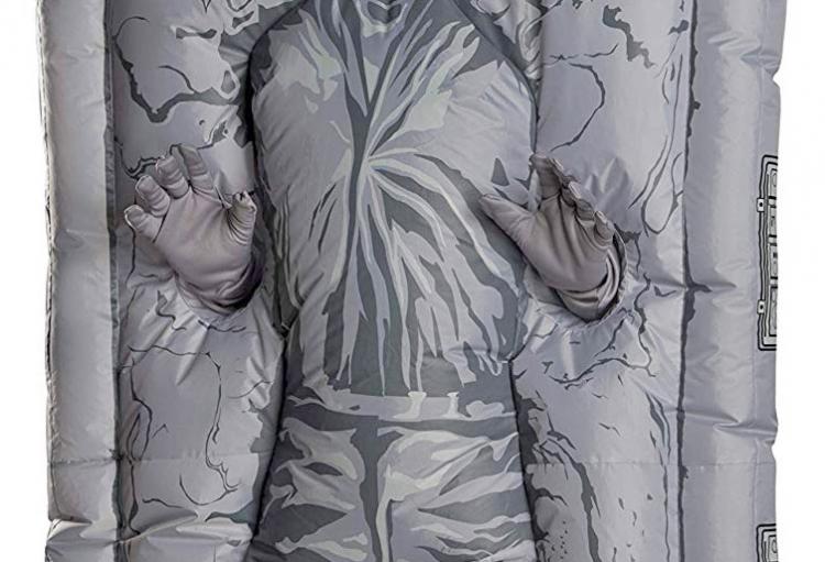 Inflatable Han Solo Stuck in Carbonite Halloween Costume