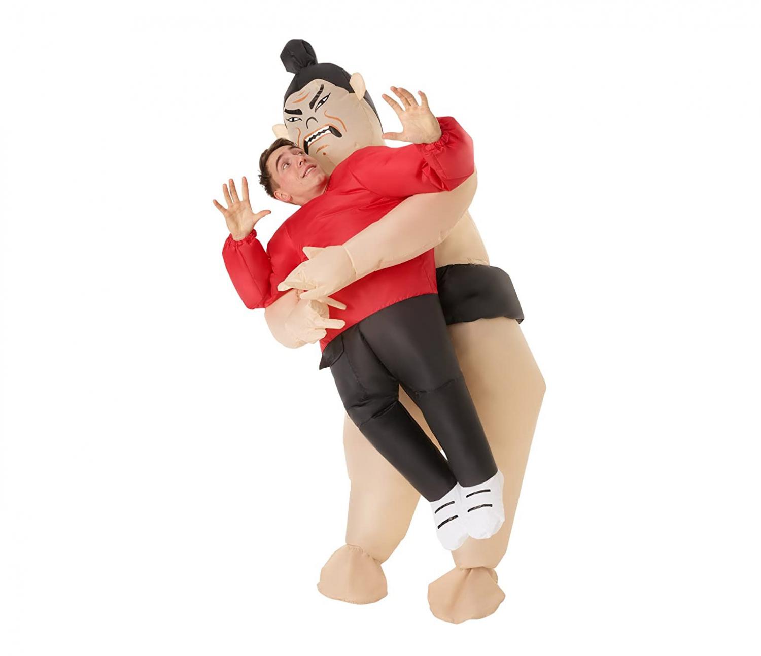 Inflatable Sumo Wrestler Pick Me Up Costume