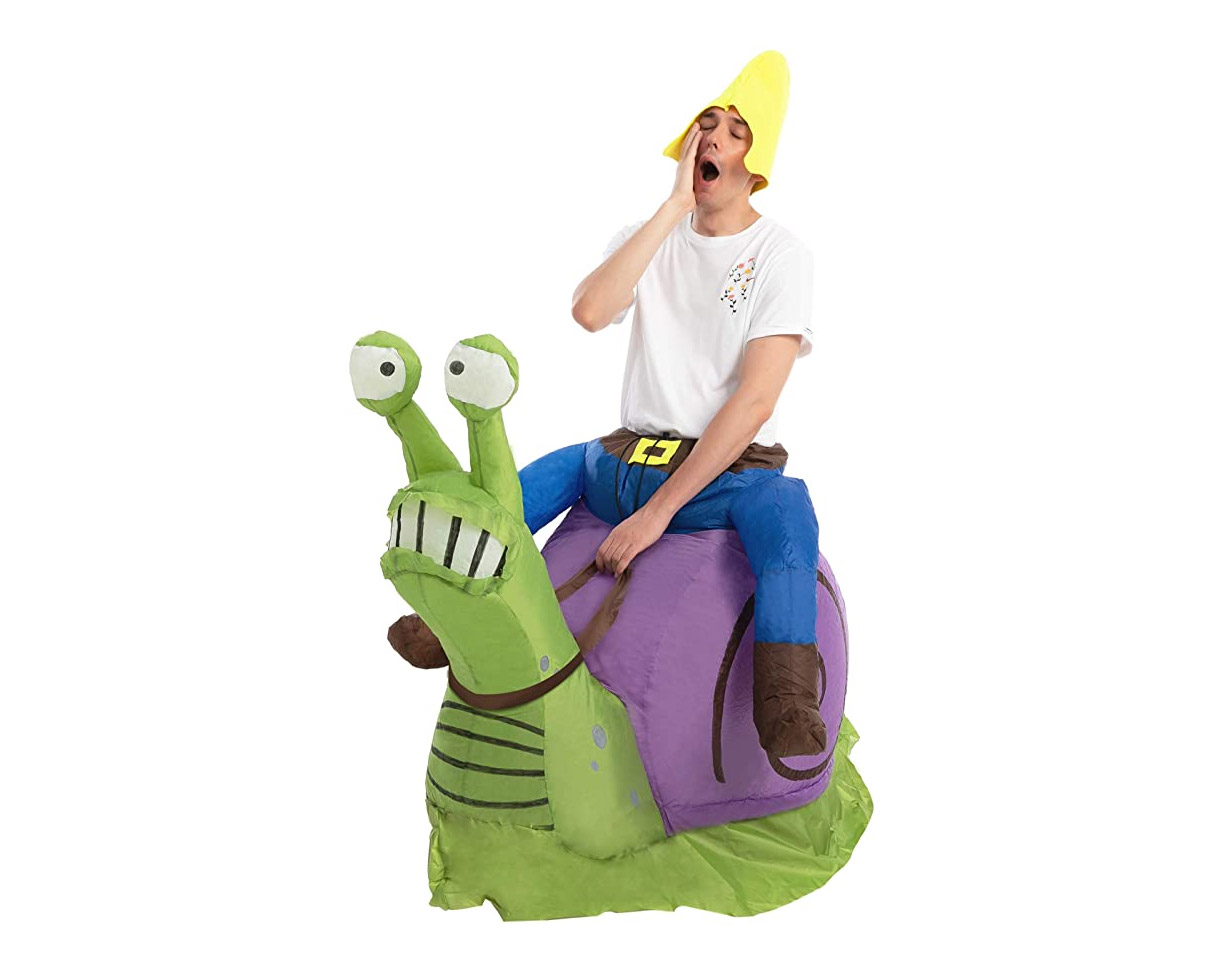 Ride-on Inflatable Snail Costume