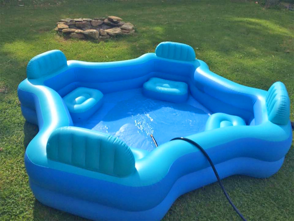 blow up pool