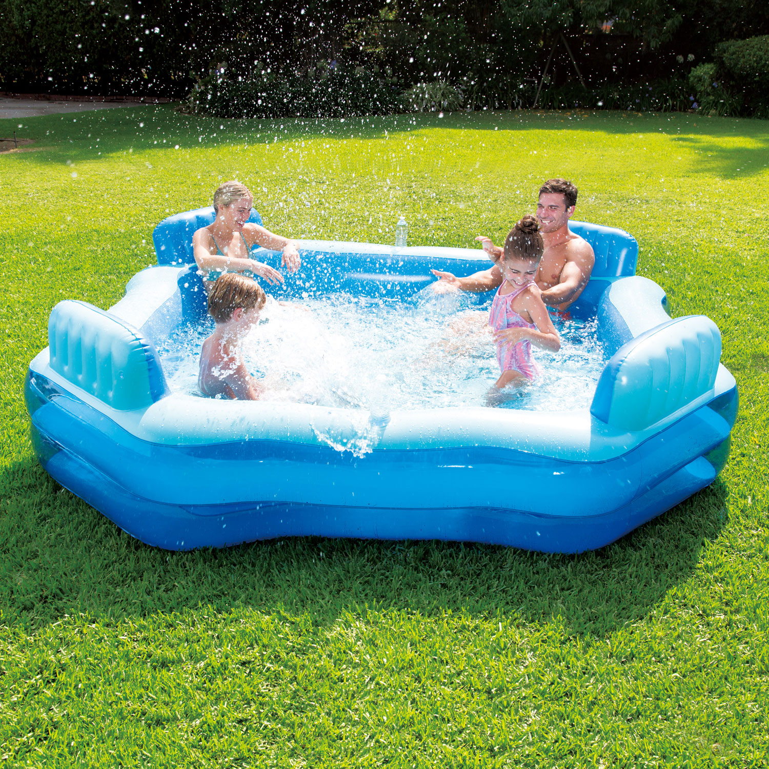 Intex inflatable lounge online chair pool