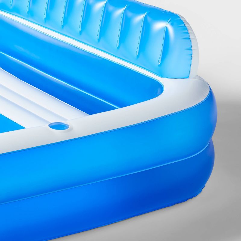 Mini Inflatable Pool With Bench