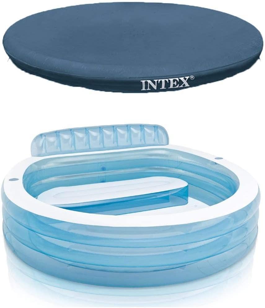 Mini Inflatable Pool With Bench