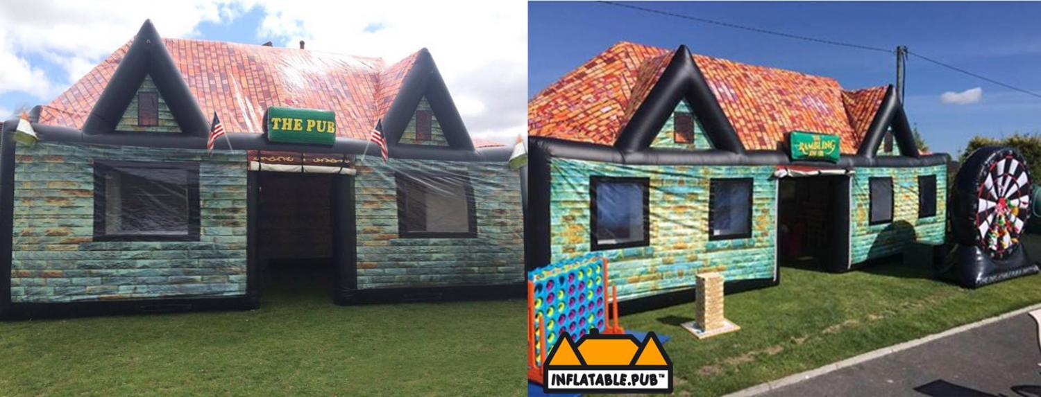 Inflatable Pub - Get an inflatable bar for your backyard