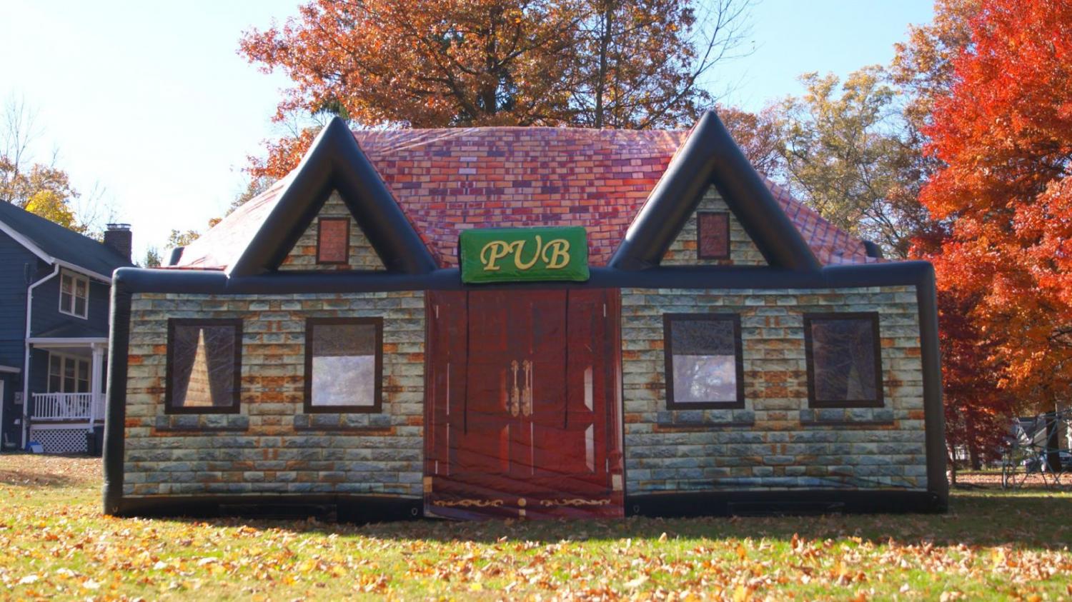 Inflatable Pub - Get an inflatable bar for your backyard