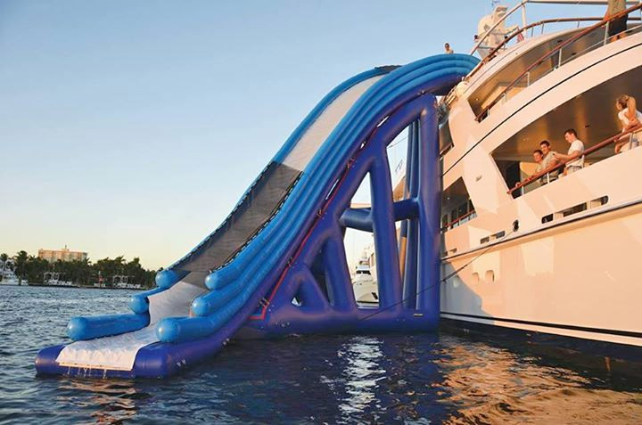 Inflatable Water Slide For Yachts