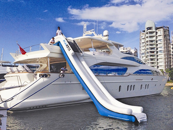 Inflatable Water Slide For Yachts