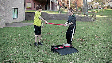Portable Badminton Court Sets Up In Seconds