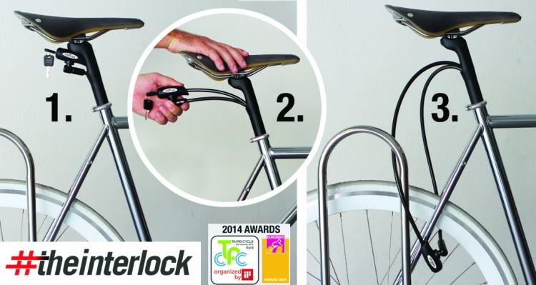 interlock bike lock pulls out of seat