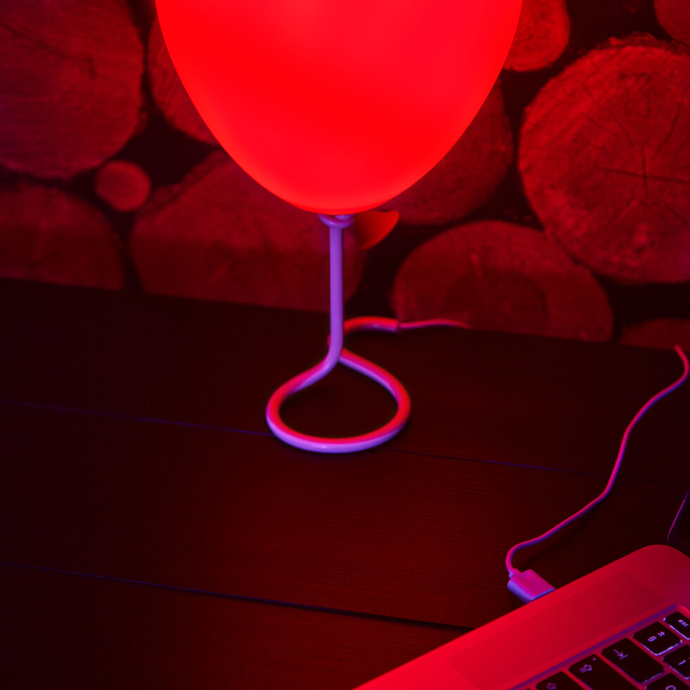 IT Pennywise Clown Red Balloon Lamp