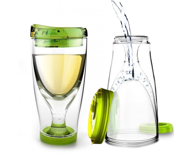 Ice Vino2Go Double Sided Glass - Ice and Wine