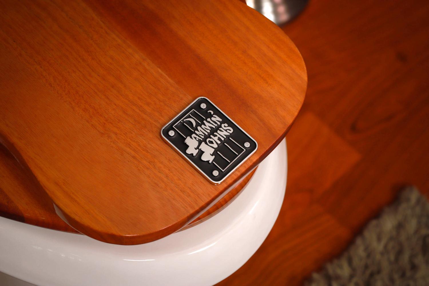 Jammin Johns Guitar Shaped Toilet Seat