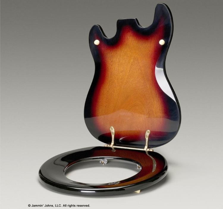 Jammin Johns Guitar Toilet Seat