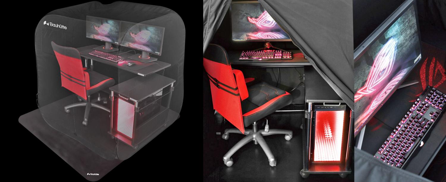 Ultimate Gaming Bed - Cama japonesa Bauhutte para jugadores