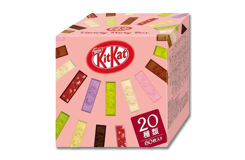 Theres Now A Japanese KitKat Variety Party Box With 20 Different Flavors