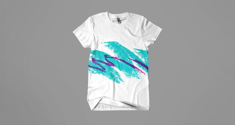 Jazzy 90s Cup Design T-Shirt